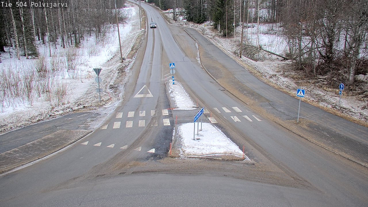 Kelikamerat Kuva Tie 504 Polvijärvi, Polvijärvi, Pohjois-Karjala