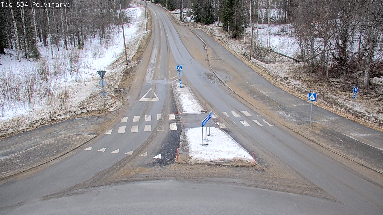 Kelikamerat Kuva Tie 504 Polvijärvi, Polvijärvi, Pohjois-Karjala