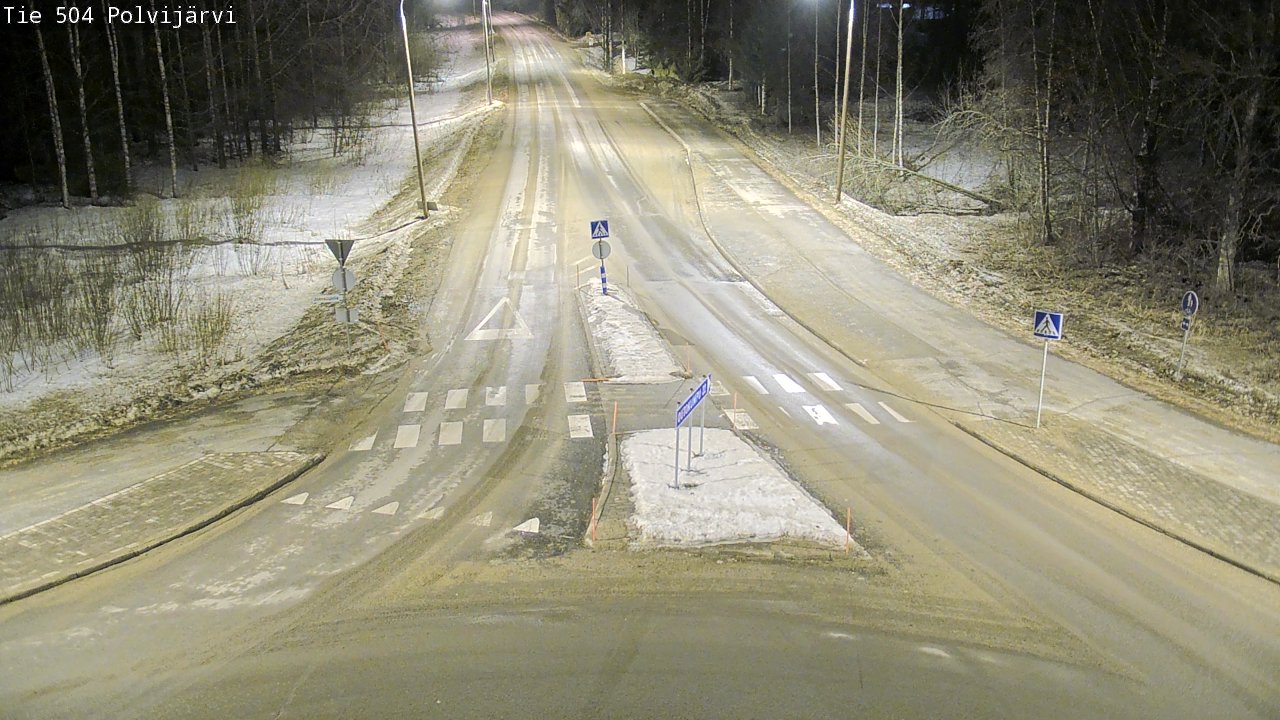 Kelikamerat Kuva Tie 504 Polvijärvi, Polvijärvi, Pohjois-Karjala