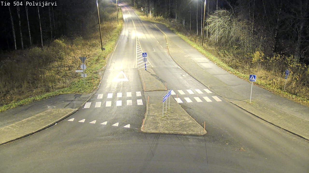 Kelikamerat Kuva Tie 504 Polvijärvi, Polvijärvi, Pohjois-Karjala