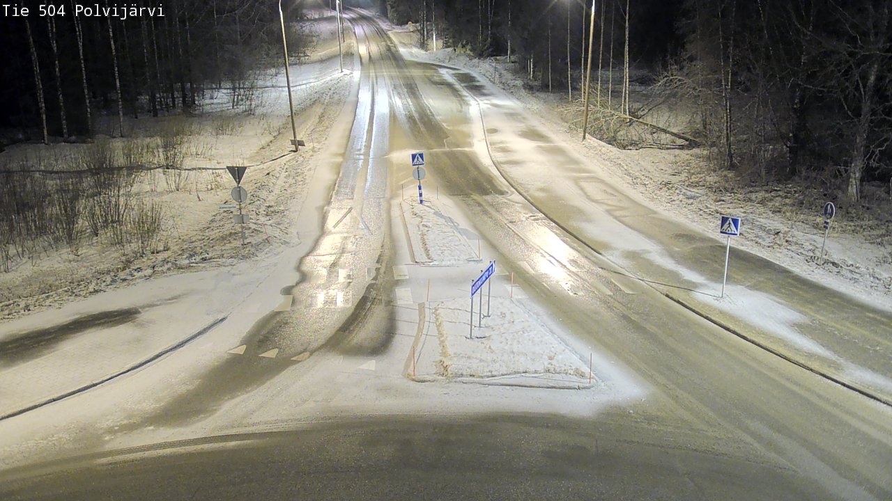 Kelikamerat Kuva Tie 504 Polvijärvi, Polvijärvi, Pohjois-Karjala