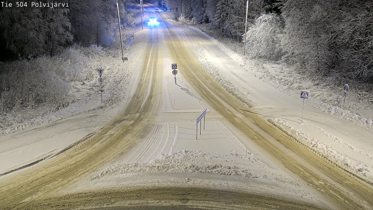 Kelikamerat Kuva Tie 504 Polvijärvi, Polvijärvi, Pohjois-Karjala