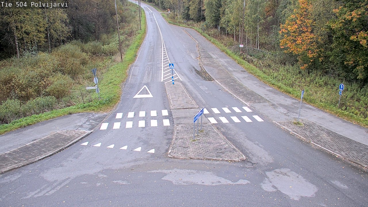 Kelikamerat Kuva Tie 504 Polvijärvi, Polvijärvi, Pohjois-Karjala