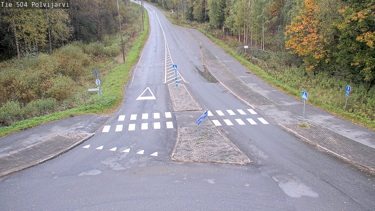 Kelikamerat Kuva Tie 504 Polvijärvi, Polvijärvi, Pohjois-Karjala