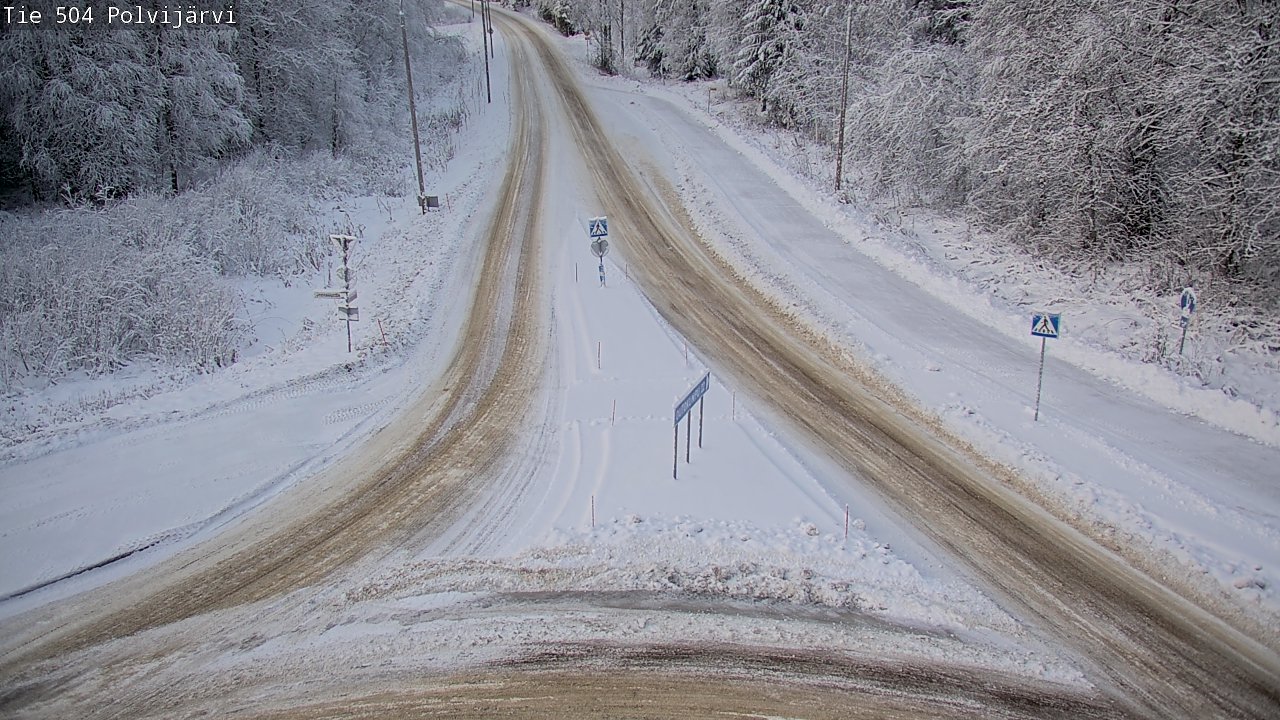 Kelikamerat Kuva Tie 504 Polvijärvi, Polvijärvi, Pohjois-Karjala