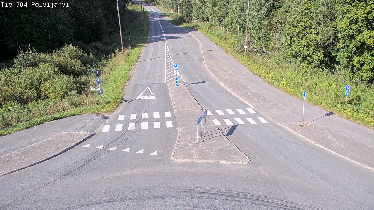 Kelikamerat Kuva Tie 504 Polvijärvi, Polvijärvi, Pohjois-Karjala