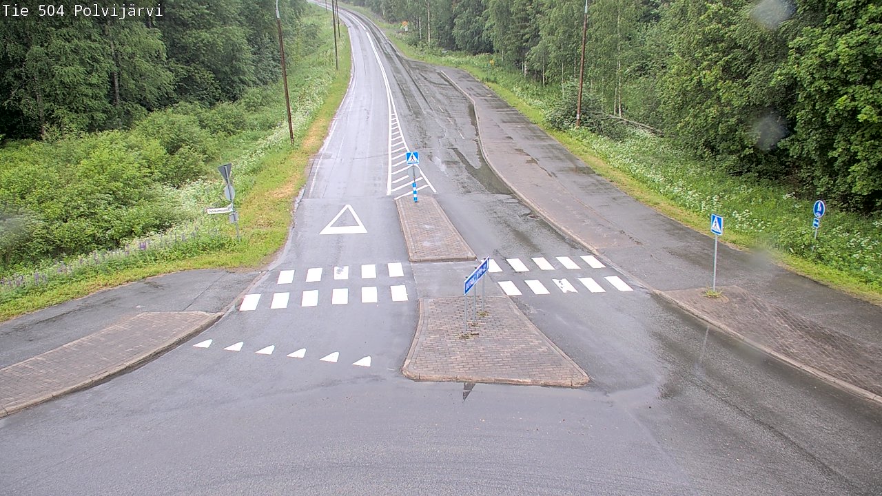 Kelikamerat Kuva Tie 504 Polvijärvi, Polvijärvi, Pohjois-Karjala
