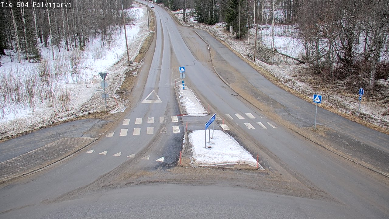 Kelikamerat Kuva Tie 504 Polvijärvi, Polvijärvi, Pohjois-Karjala