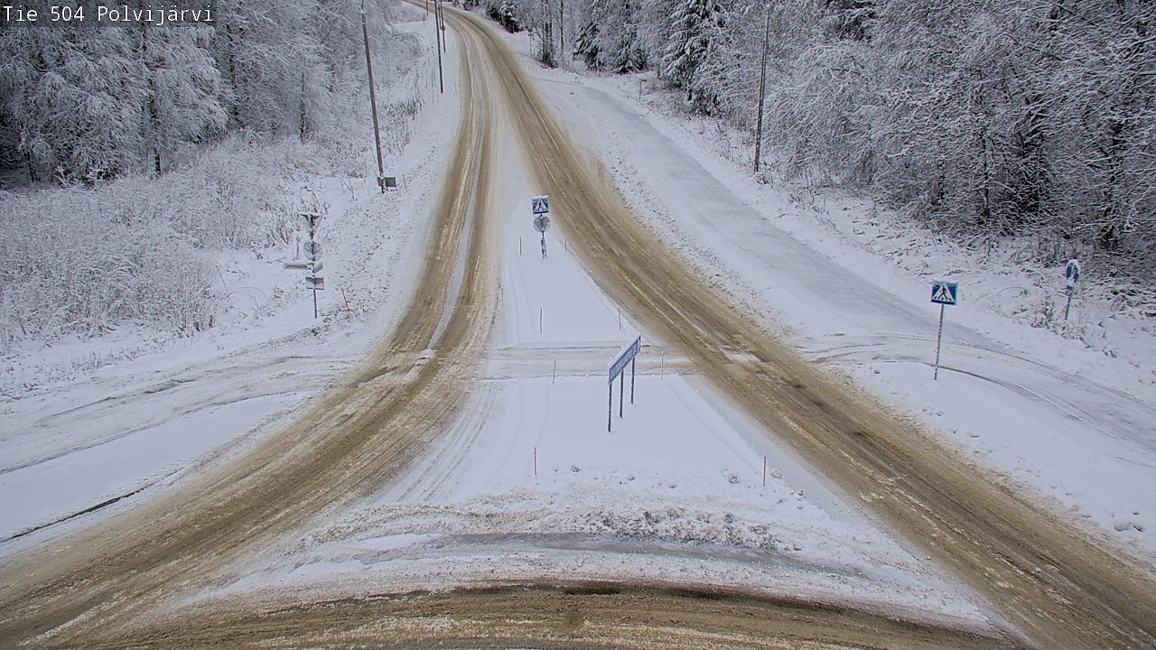 Kelikamerat Kuva Tie 504 Polvijärvi, Polvijärvi, Pohjois-Karjala