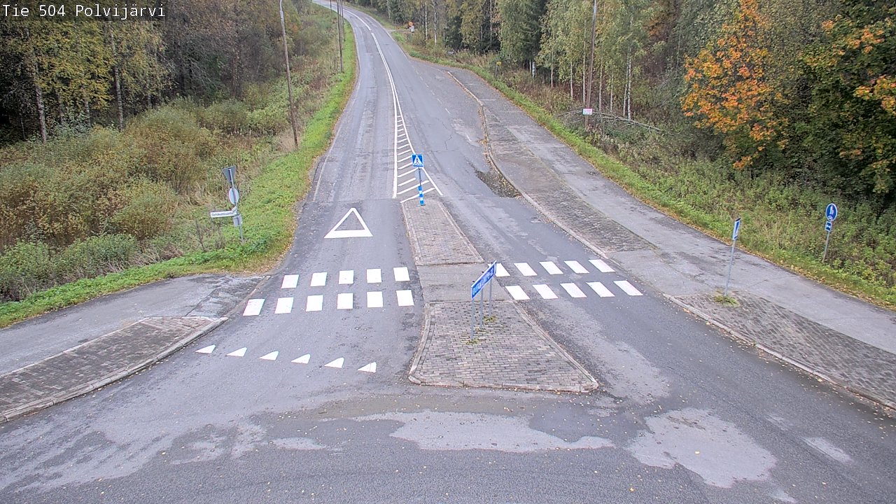 Kelikamerat Kuva Tie 504 Polvijärvi, Polvijärvi, Pohjois-Karjala