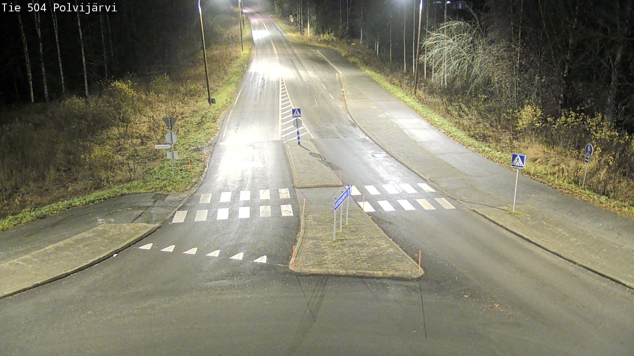 Kelikamerat Kuva Tie 504 Polvijärvi, Polvijärvi, Pohjois-Karjala