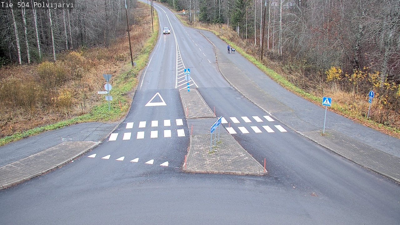 Kelikamerat Kuva Tie 504 Polvijärvi, Polvijärvi, Pohjois-Karjala