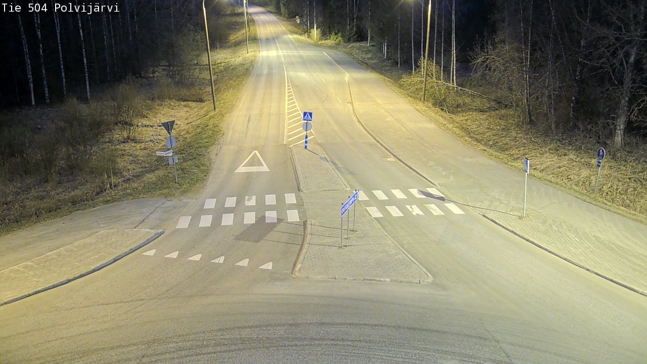 Kelikamerat Kuva Tie 504 Polvijärvi, Polvijärvi, Pohjois-Karjala