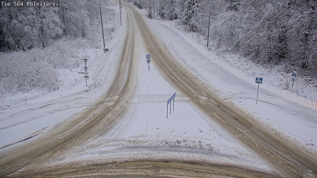 Kelikamerat Kuva Tie 504 Polvijärvi, Polvijärvi, Pohjois-Karjala