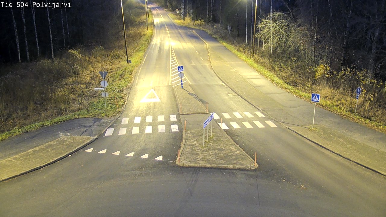 Kelikamerat Kuva Tie 504 Polvijärvi, Polvijärvi, Pohjois-Karjala