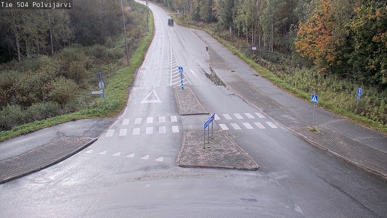 Weather Camera Image Road 504 Polvijärvi, Polvijärvi, Pohjois-Karjala