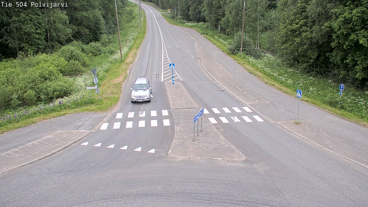 Kelikamerat Kuva Tie 504 Polvijärvi, Polvijärvi, Pohjois-Karjala