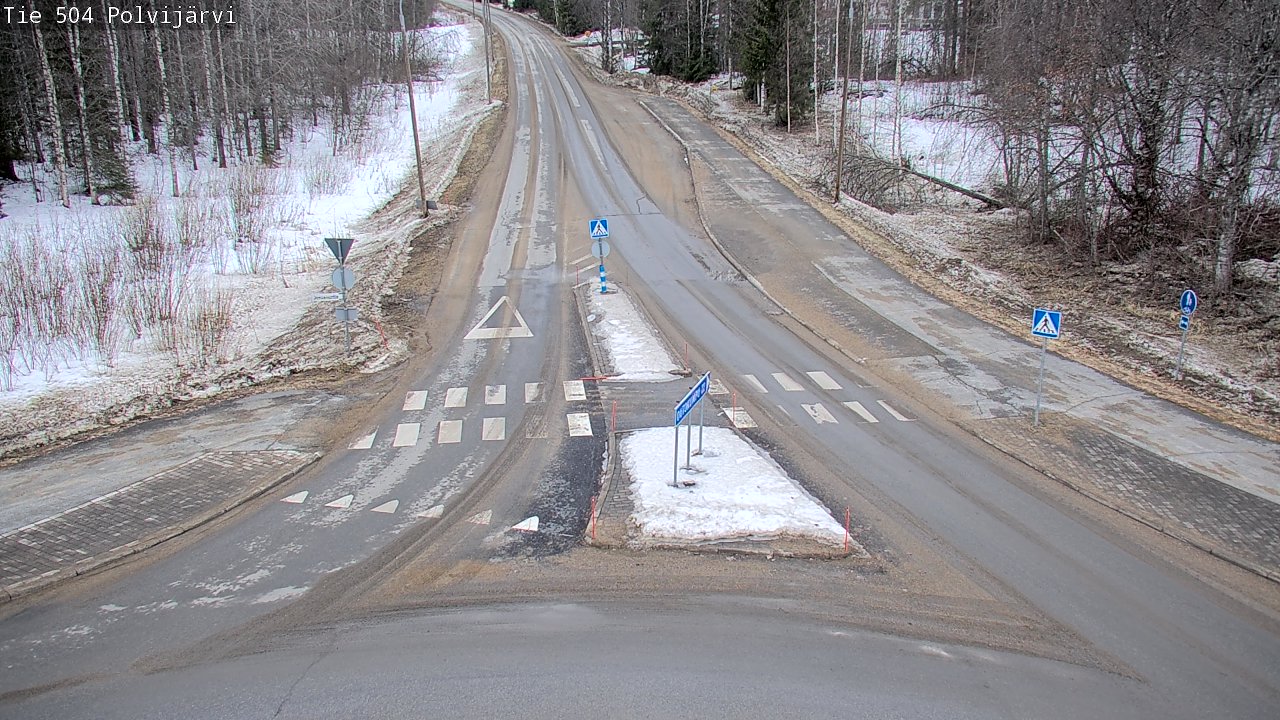 Kelikamerat Kuva Tie 504 Polvijärvi, Polvijärvi, Pohjois-Karjala