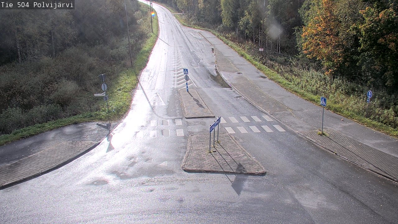 Weather Camera Image Road 504 Polvijärvi, Polvijärvi, Pohjois-Karjala