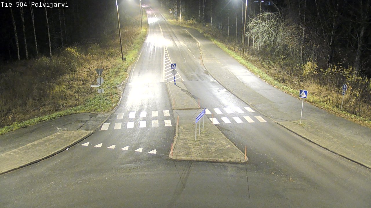 Kelikamerat Kuva Tie 504 Polvijärvi, Polvijärvi, Pohjois-Karjala