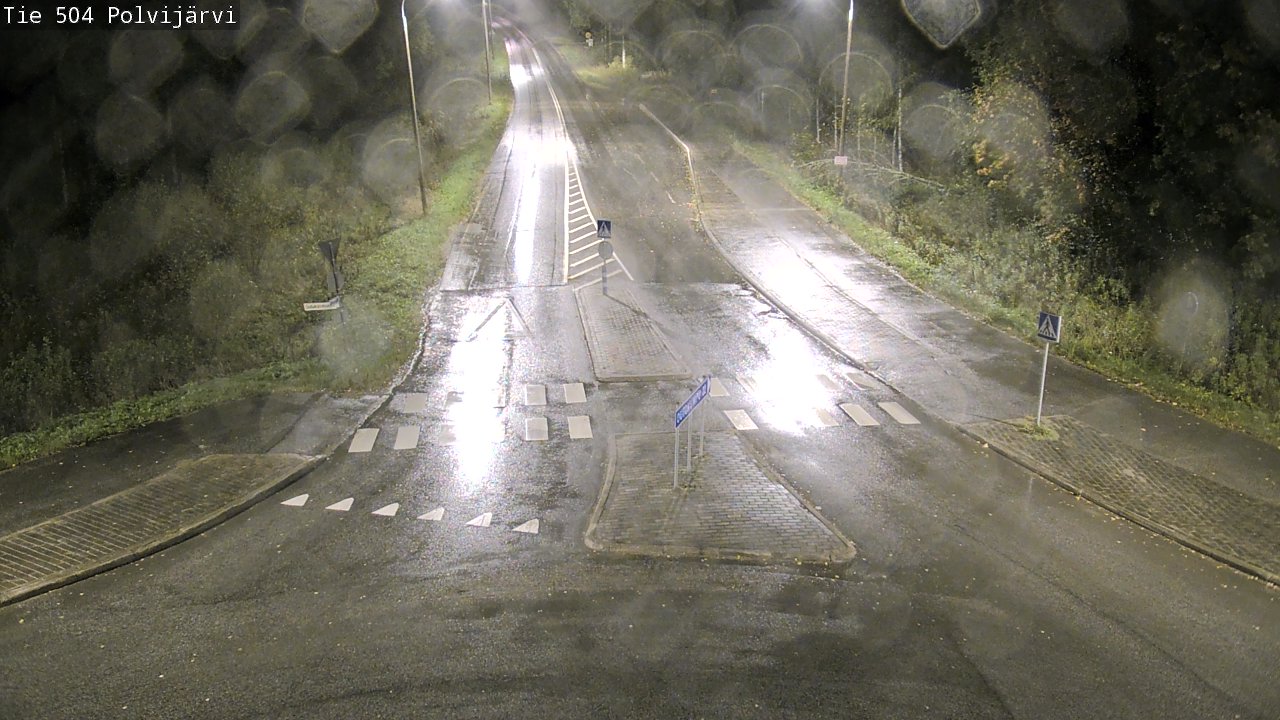 Weather Camera Image Road 504 Polvijärvi, Polvijärvi, Pohjois-Karjala