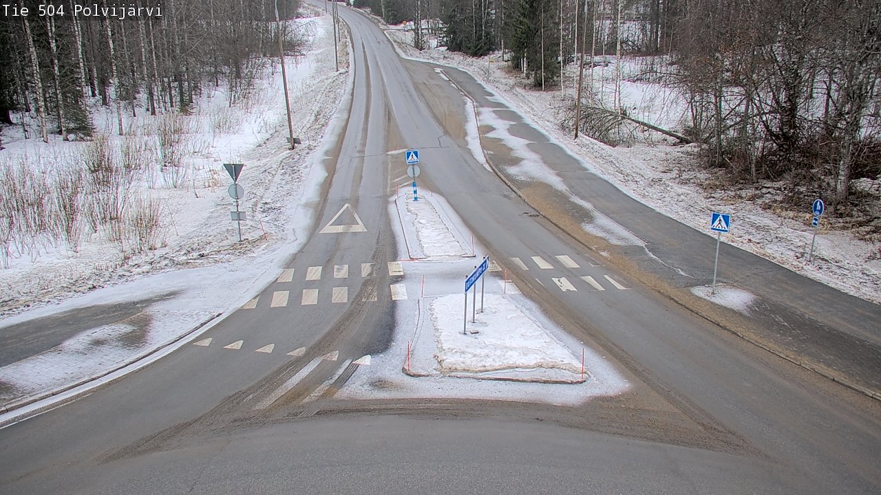 Kelikamerat Kuva Tie 504 Polvijärvi, Polvijärvi, Pohjois-Karjala