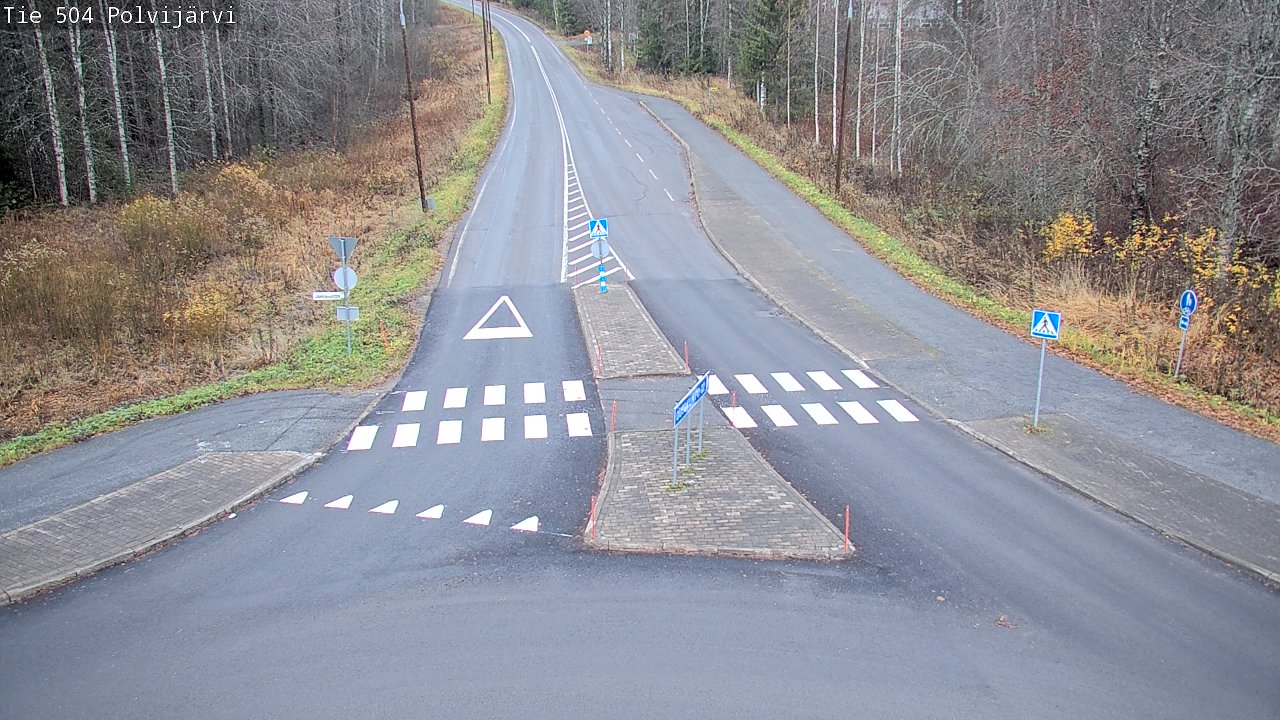 Kelikamerat Kuva Tie 504 Polvijärvi, Polvijärvi, Pohjois-Karjala