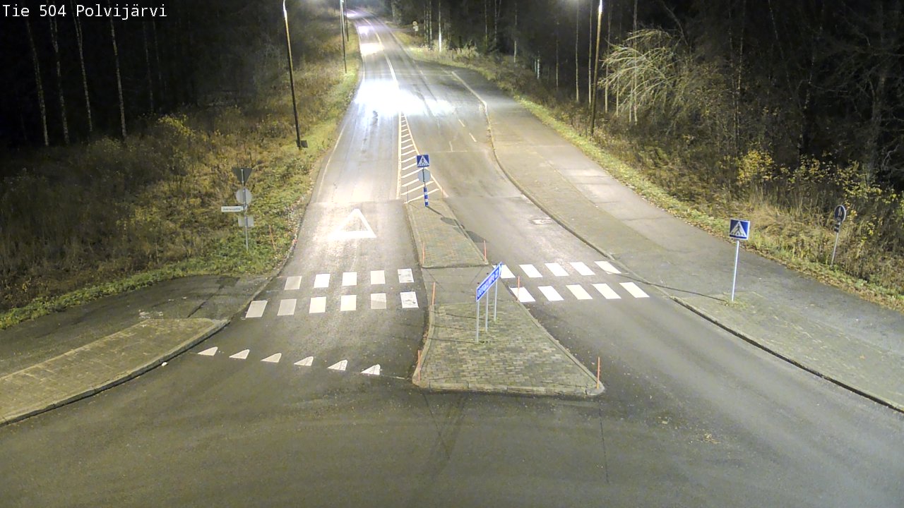 Kelikamerat Kuva Tie 504 Polvijärvi, Polvijärvi, Pohjois-Karjala