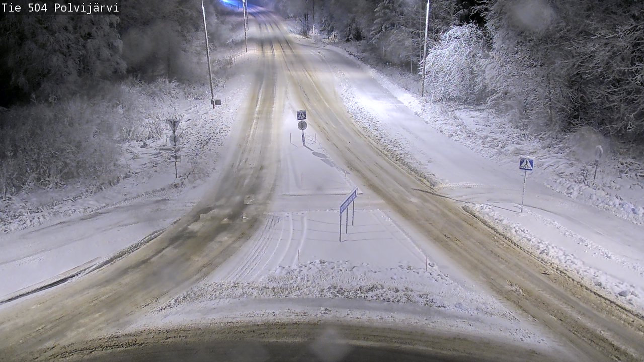 Kelikamerat Kuva Tie 504 Polvijärvi, Polvijärvi, Pohjois-Karjala
