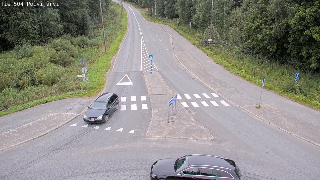 Weather Camera Image Road 504 Polvijärvi, Polvijärvi, Pohjois-Karjala