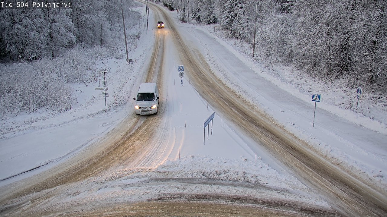 Kelikamerat Kuva Tie 504 Polvijärvi, Polvijärvi, Pohjois-Karjala
