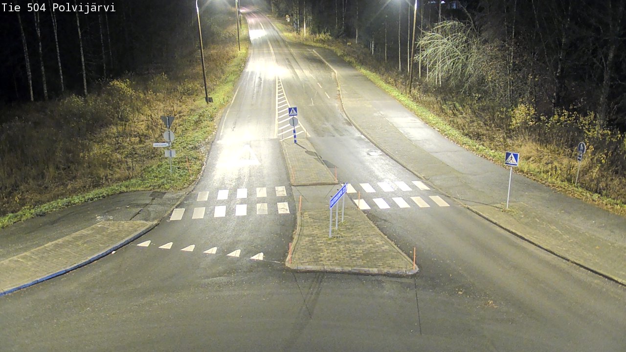 Kelikamerat Kuva Tie 504 Polvijärvi, Polvijärvi, Pohjois-Karjala