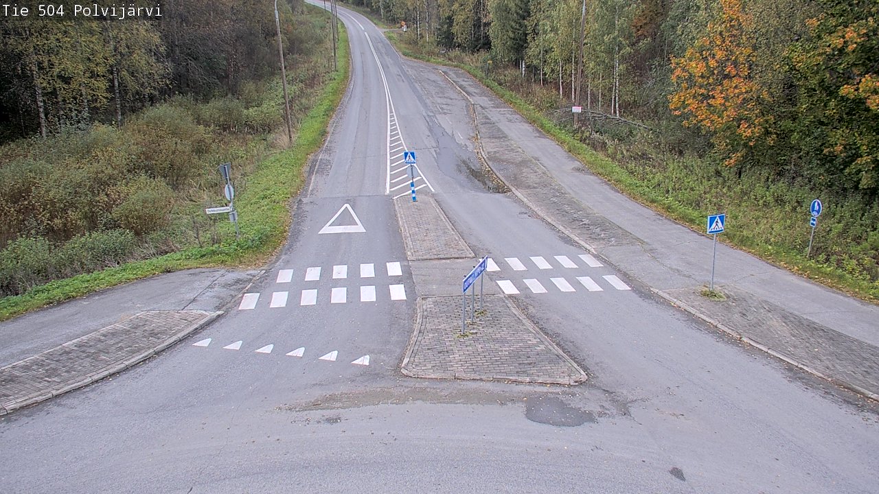 Kelikamerat Kuva Tie 504 Polvijärvi, Polvijärvi, Pohjois-Karjala