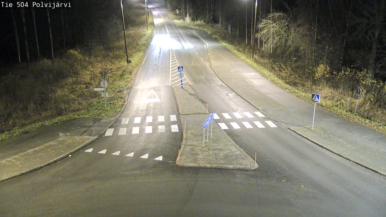 Kelikamerat Kuva Tie 504 Polvijärvi, Polvijärvi, Pohjois-Karjala