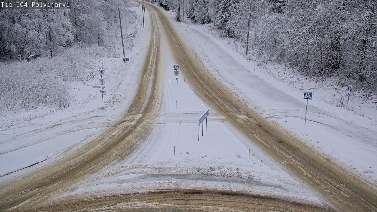 Kelikamerat Kuva Tie 504 Polvijärvi, Polvijärvi, Pohjois-Karjala