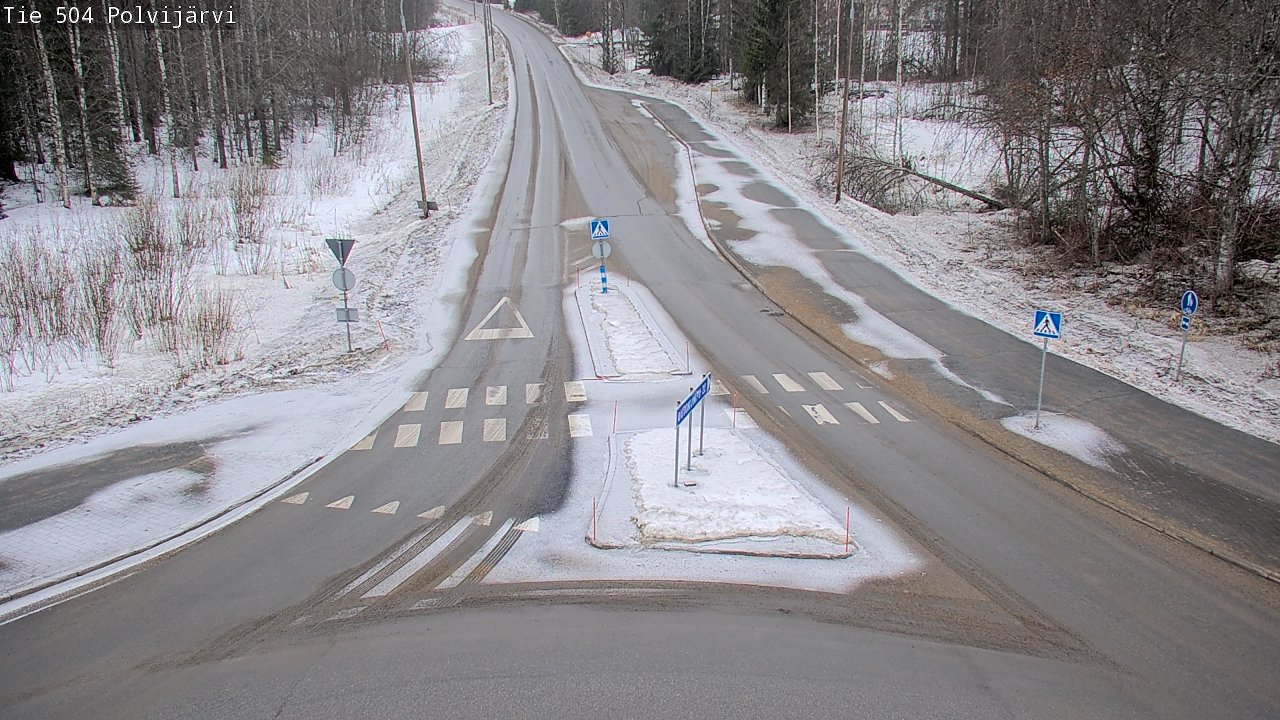 Kelikamerat Kuva Tie 504 Polvijärvi, Polvijärvi, Pohjois-Karjala