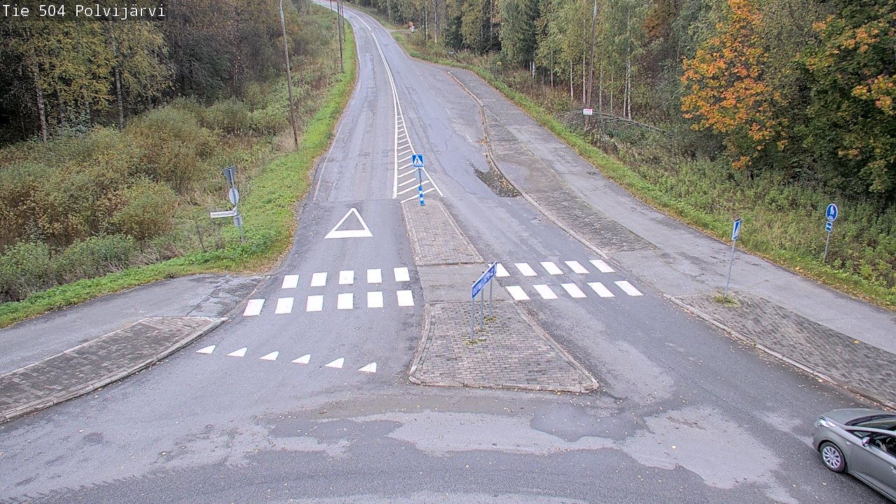 Kelikamerat Kuva Tie 504 Polvijärvi, Polvijärvi, Pohjois-Karjala