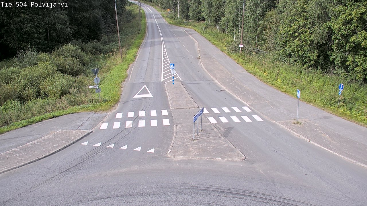 Kelikamerat Kuva Tie 504 Polvijärvi, Polvijärvi, Pohjois-Karjala