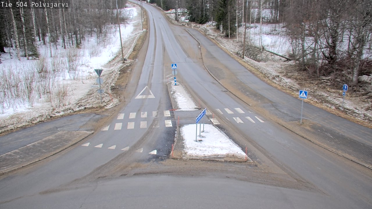Kelikamerat Kuva Tie 504 Polvijärvi, Polvijärvi, Pohjois-Karjala
