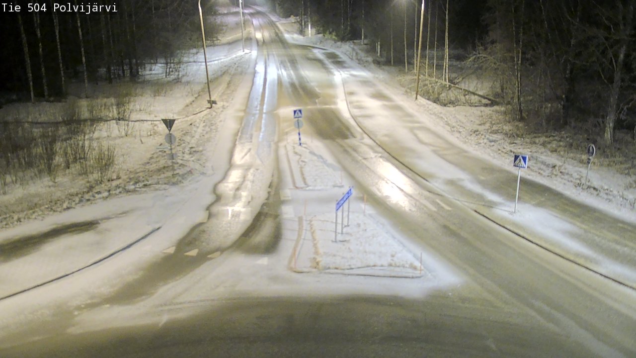 Kelikamerat Kuva Tie 504 Polvijärvi, Polvijärvi, Pohjois-Karjala