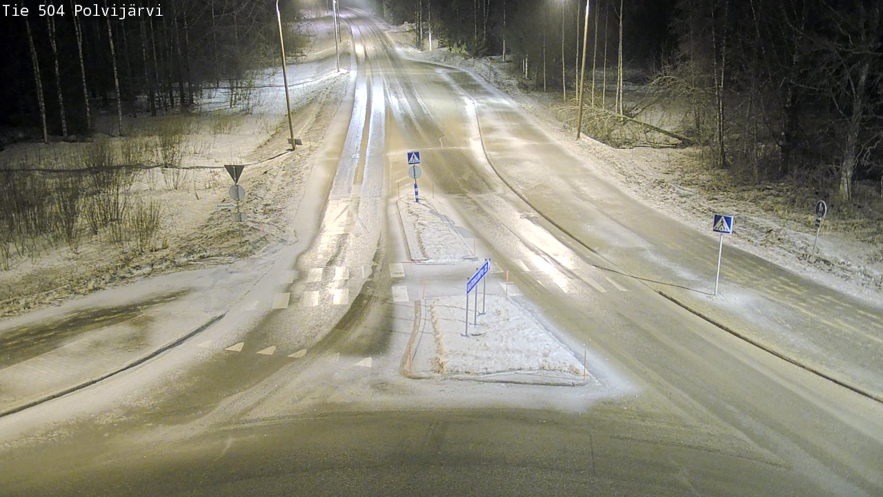 Kelikamerat Kuva Tie 504 Polvijärvi, Polvijärvi, Pohjois-Karjala