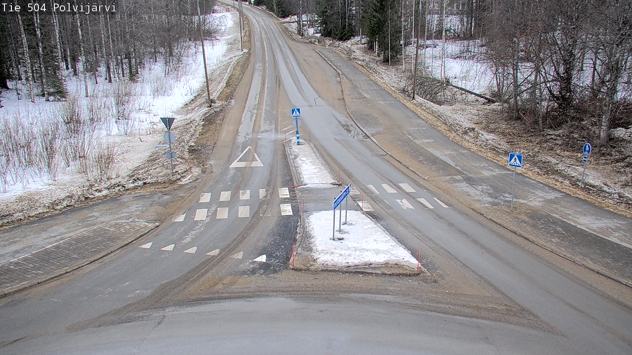 Kelikamerat Kuva Tie 504 Polvijärvi, Polvijärvi, Pohjois-Karjala