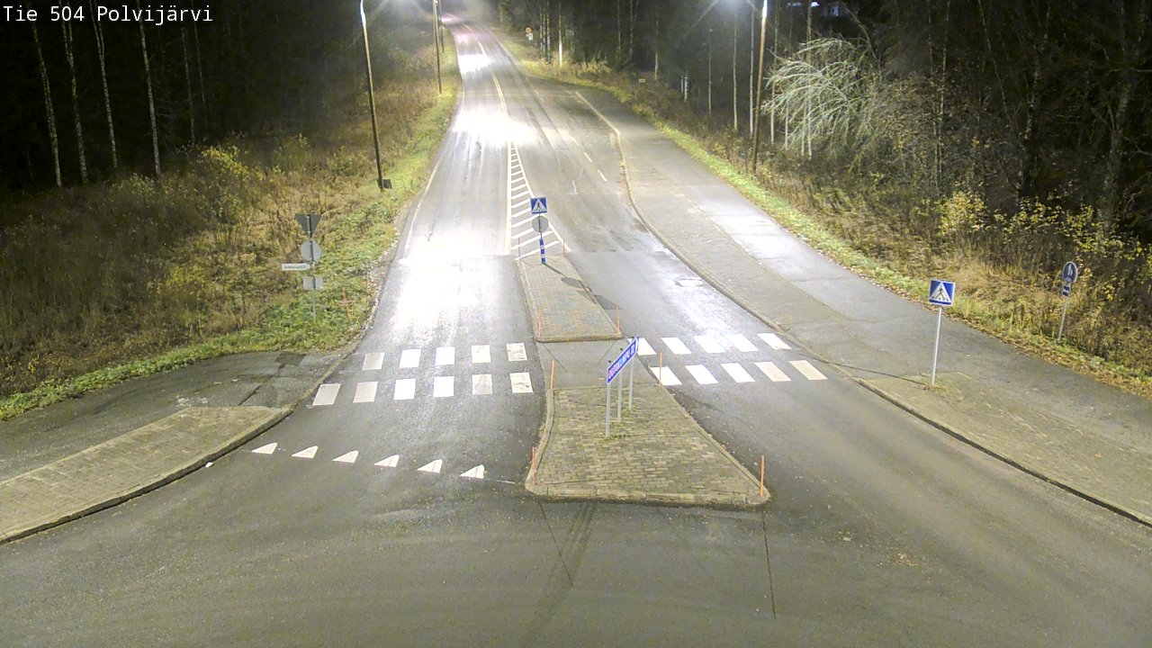 Kelikamerat Kuva Tie 504 Polvijärvi, Polvijärvi, Pohjois-Karjala