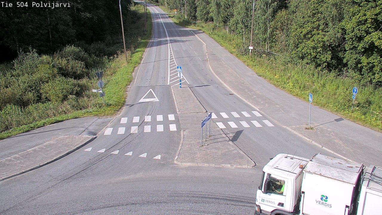 Kelikamerat Kuva Tie 504 Polvijärvi, Polvijärvi, Pohjois-Karjala