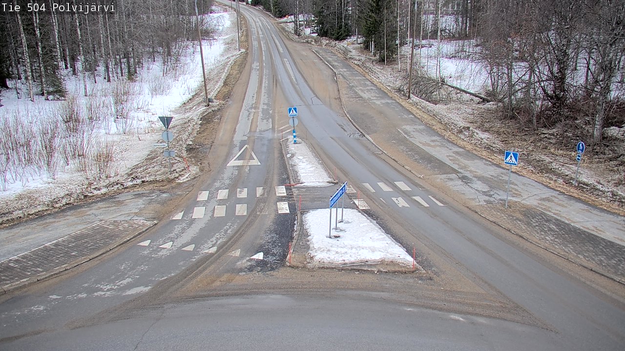 Kelikamerat Kuva Tie 504 Polvijärvi, Polvijärvi, Pohjois-Karjala