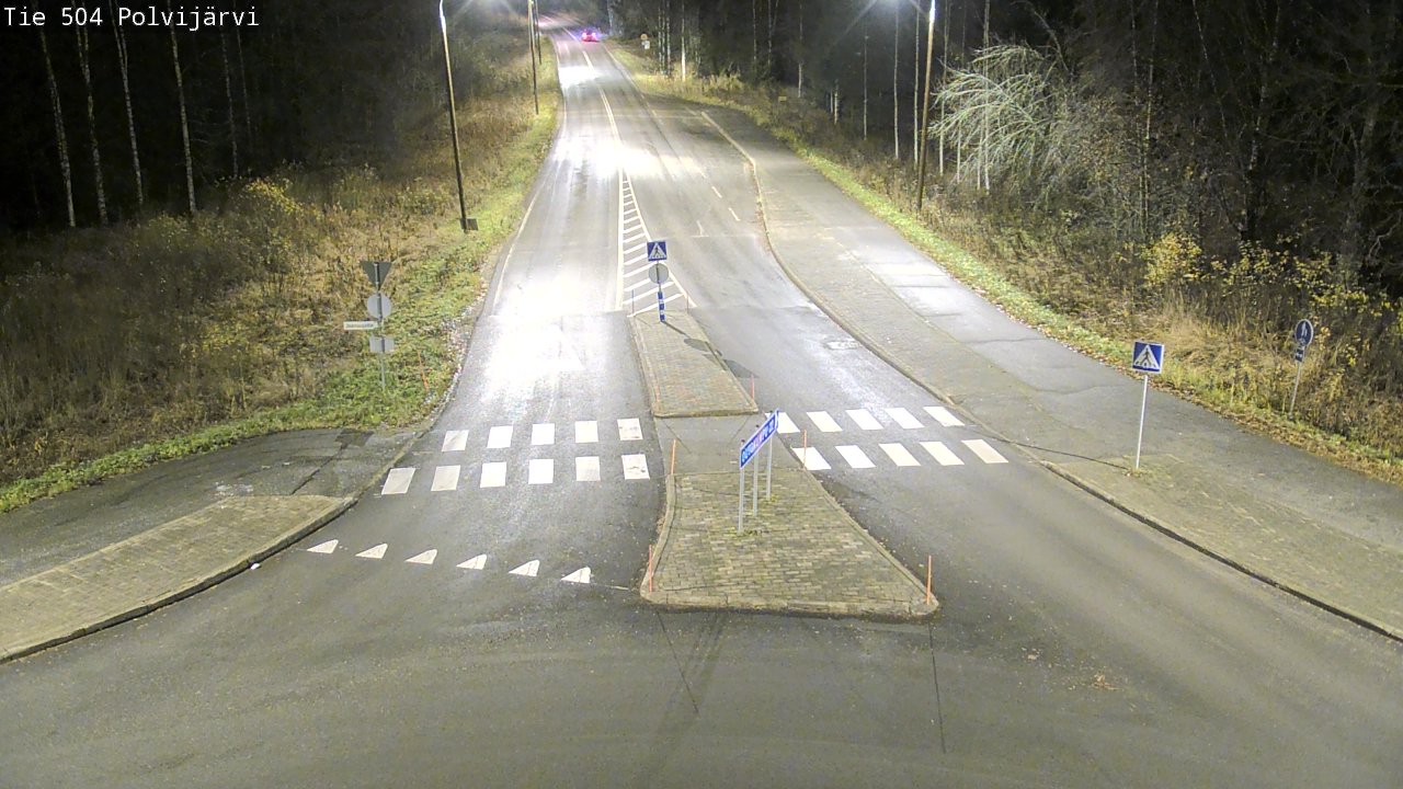 Kelikamerat Kuva Tie 504 Polvijärvi, Polvijärvi, Pohjois-Karjala