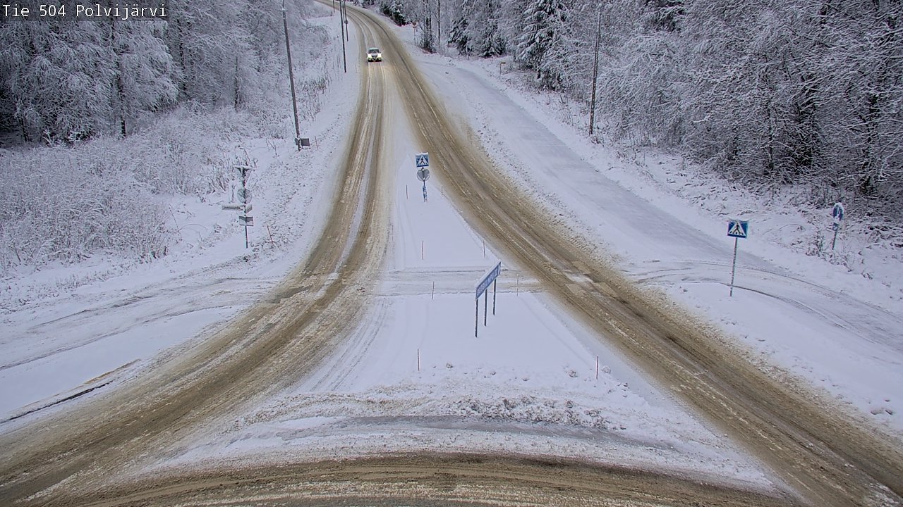 Kelikamerat Kuva Tie 504 Polvijärvi, Polvijärvi, Pohjois-Karjala