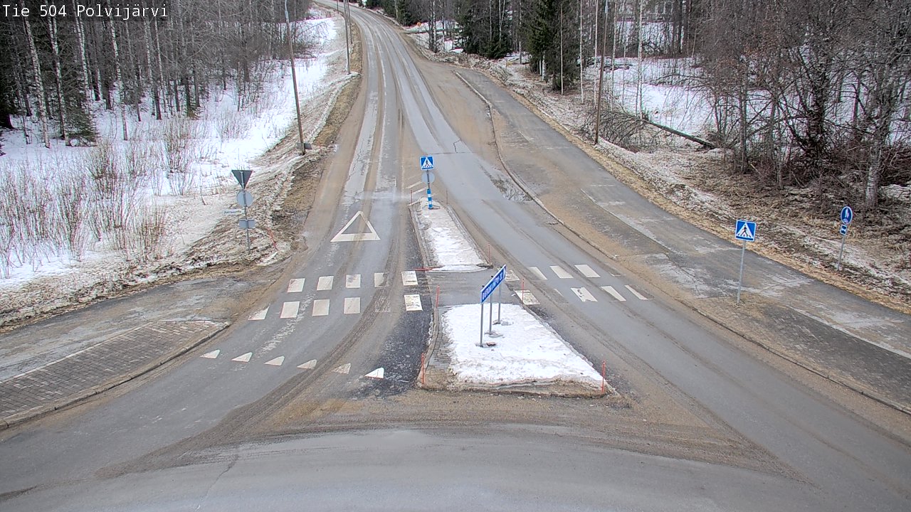 Kelikamerat Kuva Tie 504 Polvijärvi, Polvijärvi, Pohjois-Karjala