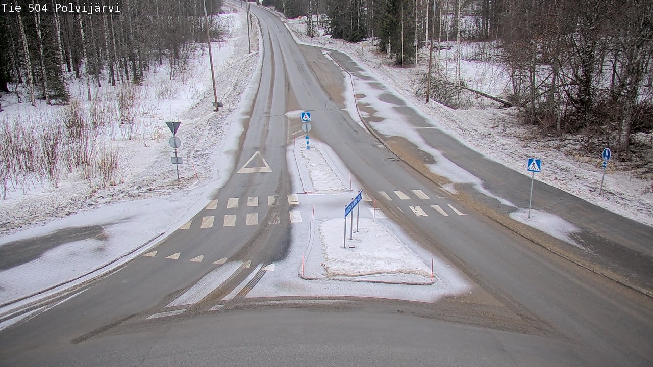 Kelikamerat Kuva Tie 504 Polvijärvi, Polvijärvi, Pohjois-Karjala