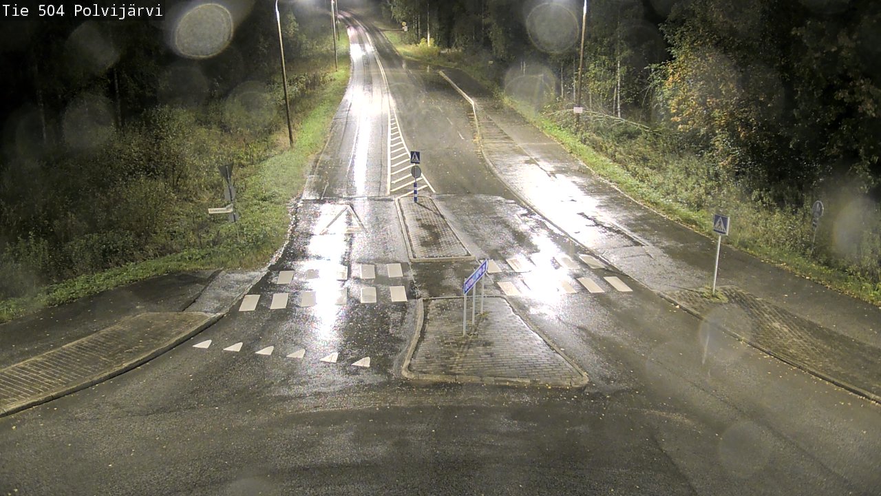 Weather Camera Image Road 504 Polvijärvi, Polvijärvi, Pohjois-Karjala